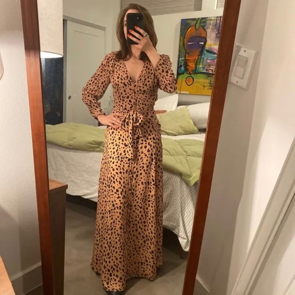 NICHOLAS Dresses & Skirts - Leopard Maxi Dress by NICHOLAS